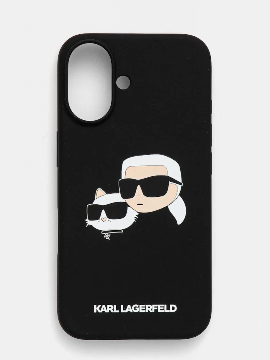 Obrázek produktu Karl Lagerfeld Obal na telefon iPhone 16 6.1 černá