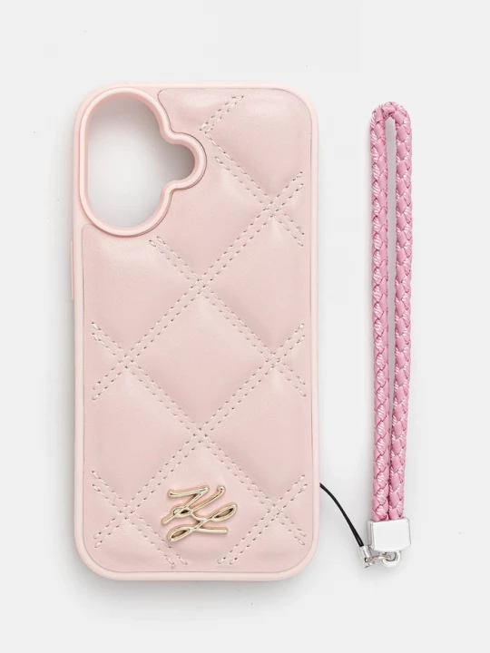 Obrázek produktu Karl Lagerfeld Obal na telefon Karl Lagerfeld iPhone 16 růžová