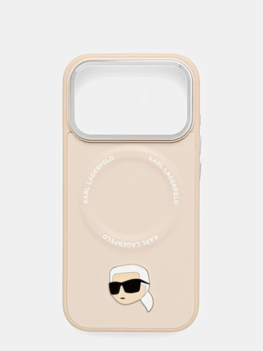 Obrázek produktu Karl Lagerfeld Obal na telefon Karl Lagerfeld iPhone 17 Pro béžová