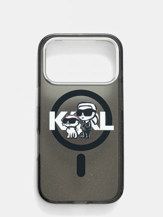 Obrázek produktu Karl Lagerfeld Obal na telefon iPhone 17 Pro černá