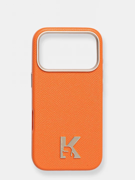 Obrázek produktu Karl Lagerfeld Obal na telefon Karl Lagerfeld iPhone 17 Pro oranžová