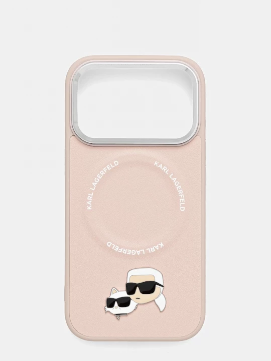 Obrázek produktu Karl Lagerfeld Obal na telefon Karl Lagerfeld iPhone 17 Pro růžová