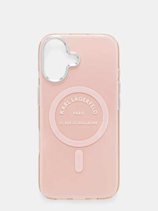 Obrázek produktu Karl Lagerfeld Obal na telefon Karl Lagerfeld iPhone 17 růžová