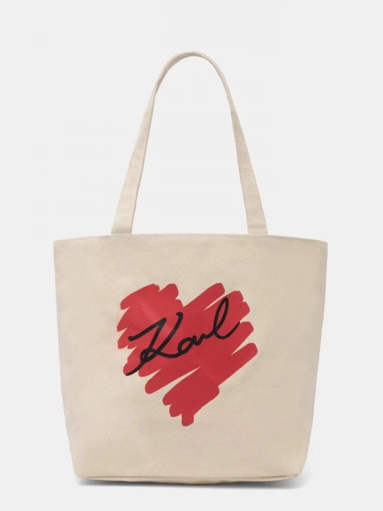 Obrázek produktu Karl Lagerfeld Oboustranná kabelka Karl Lagerfeld béžová