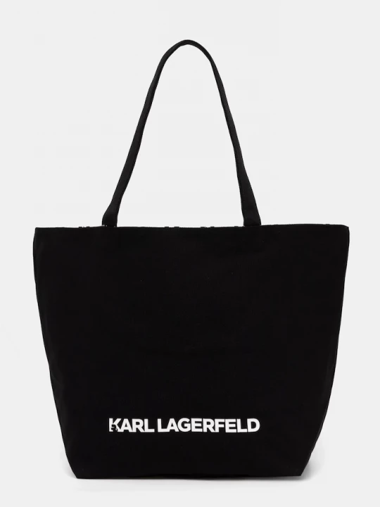 Obrázek produktu Karl Lagerfeld Oboustranná kabelka Karl Lagerfeld černá