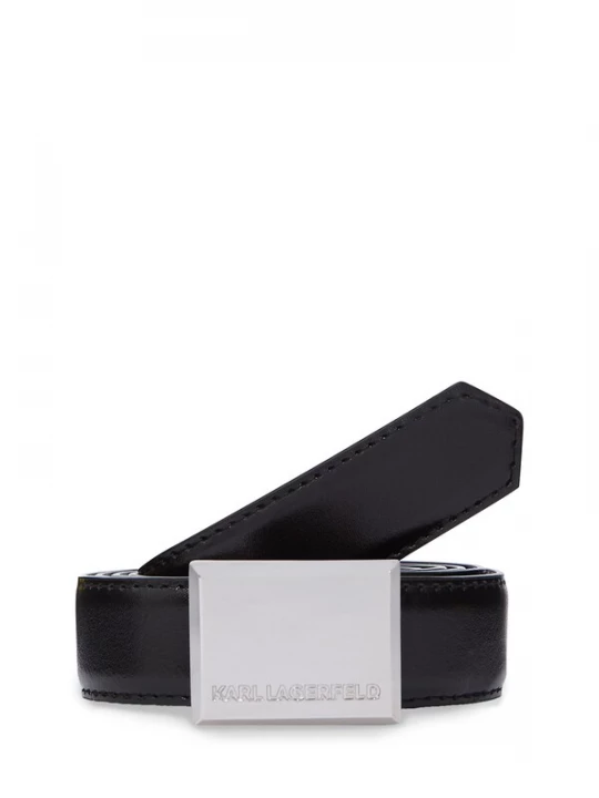 Obrázek produktu Karl Lagerfeld Opasek černá / stříbrná