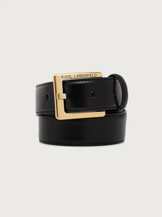 Obrázek produktu Karl Lagerfeld pásek dámský kožený černá