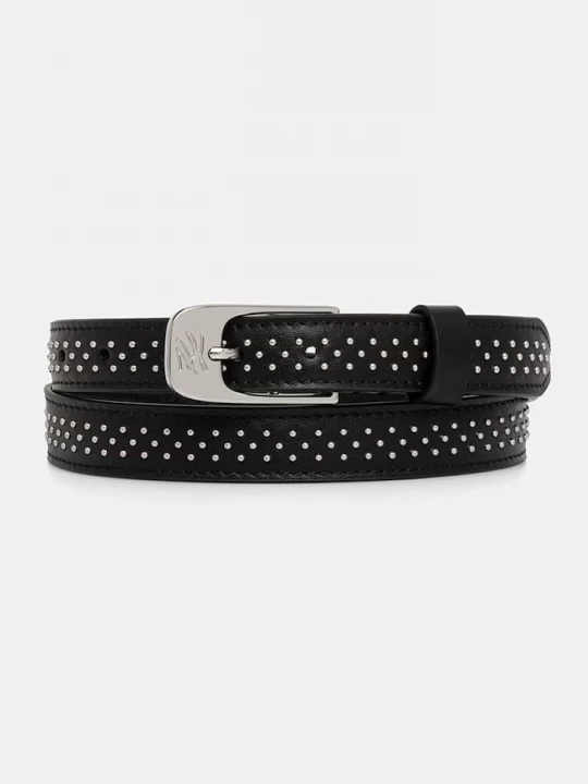 Obrázek produktu Karl Lagerfeld pásek dámský kožený K / AUTOGRAPH černá