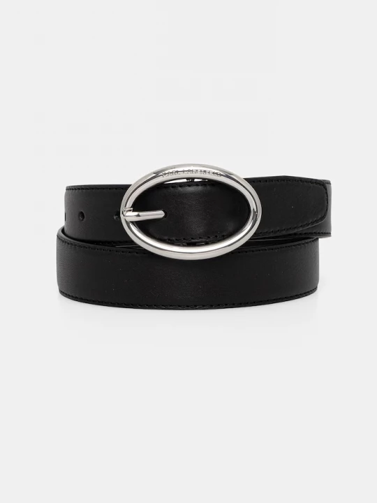 Obrázek produktu Karl Lagerfeld pásek dámský kožený K/ESSENTIAL černá
