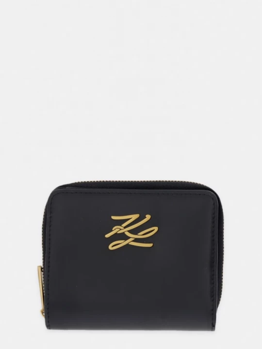 Obrázek produktu Karl Lagerfeld Peněženka dámská kožená K / AUTOGRAPH černá
