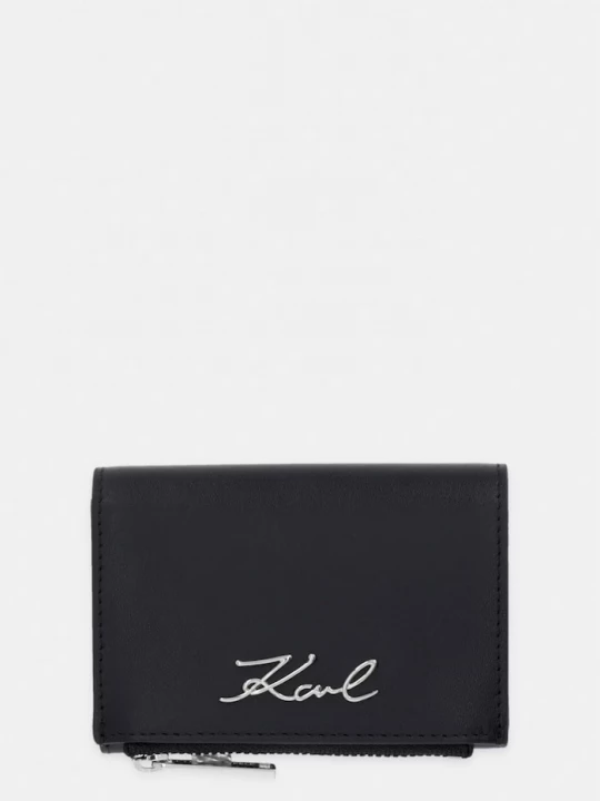 Obrázek produktu Karl Lagerfeld Peněženka dámská kožená K/SIGNATURE černá
