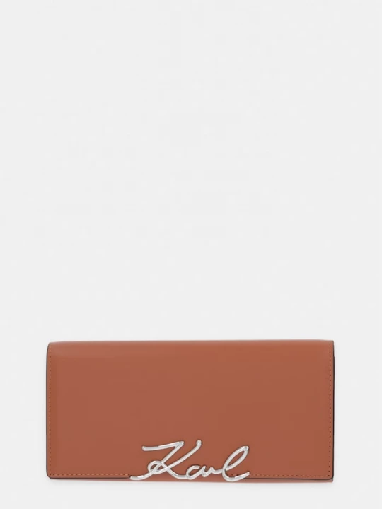 Obrázek produktu Karl Lagerfeld Peněženka dámská kožená K/SIGNATURE oranžová