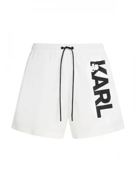 Obrázek produktu Karl Lagerfeld Plavecké šortky černá / bílá