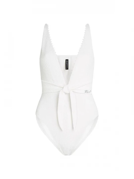 Obrázek produktu Karl Lagerfeld Plavky krémová