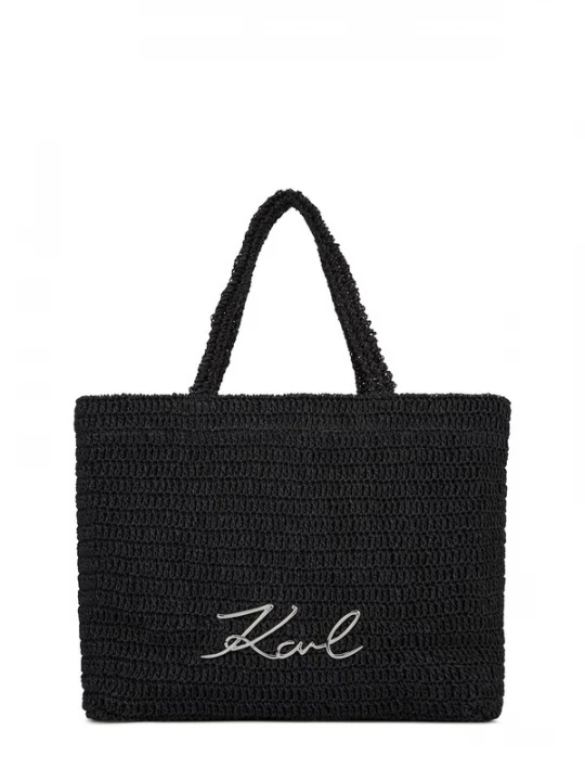 Obrázek produktu Karl Lagerfeld Plážová taška 'K / Signature' černá