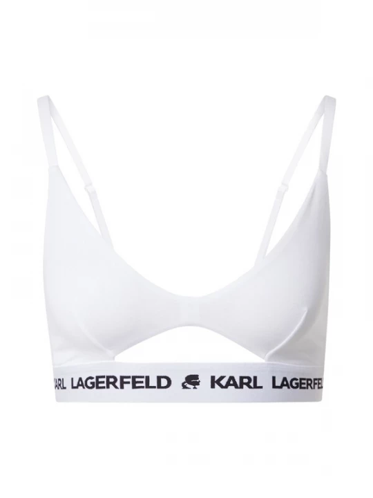 Obrázek produktu Karl Lagerfeld Podprsenka 'Peephole' černá / bílá