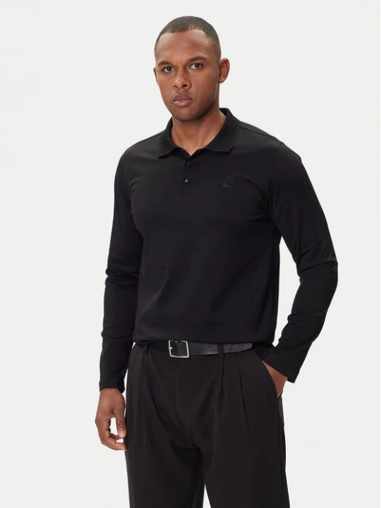 Obrázek produktu KARL LAGERFELD Polokošile 745000 554200 Černá Regular Fit