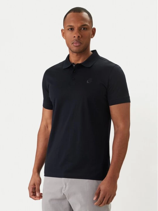 Obrázek produktu KARL LAGERFELD Polokošile 745000 562200 Tmavomodrá Regular Fit
