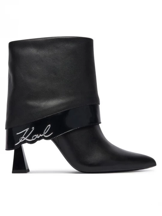 Obrázek produktu KARL LAGERFELD Polokozačky Debutante KL32051 Černá