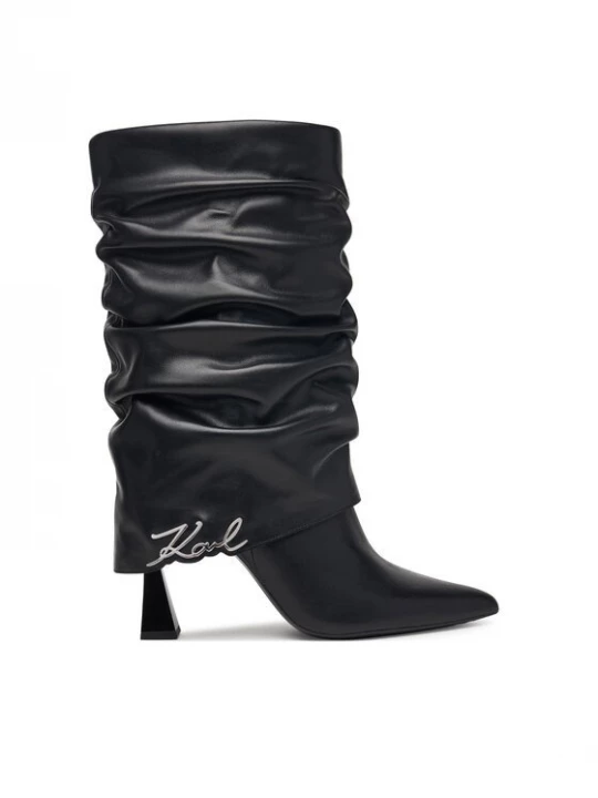 Obrázek produktu KARL LAGERFELD Polokozačky Debutante KL32085 Černá