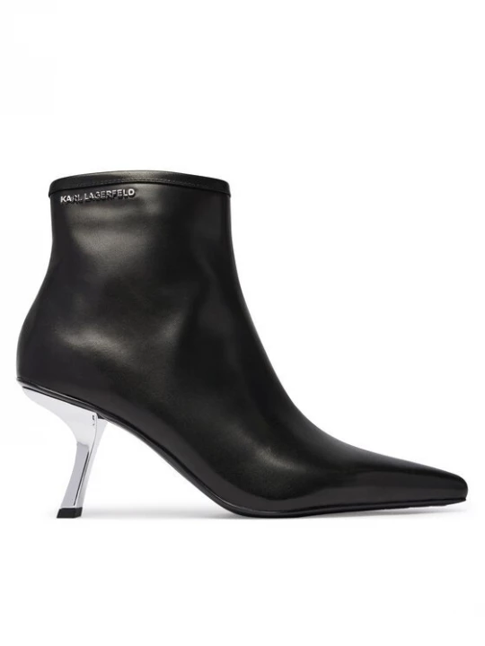 Obrázek produktu KARL LAGERFELD Polokozačky Karmel KL33635 Černá