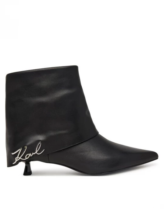 Obrázek produktu KARL LAGERFELD Polokozačky KL30141 Černá