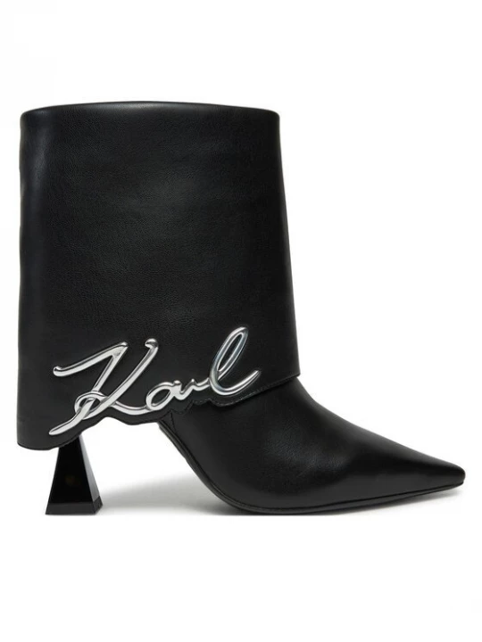 Obrázek produktu KARL LAGERFELD Polokozačky KL32044A Černá