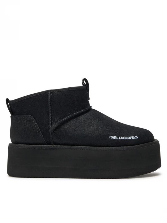 Obrázek produktu KARL LAGERFELD Polokozačky KL48522S Černá