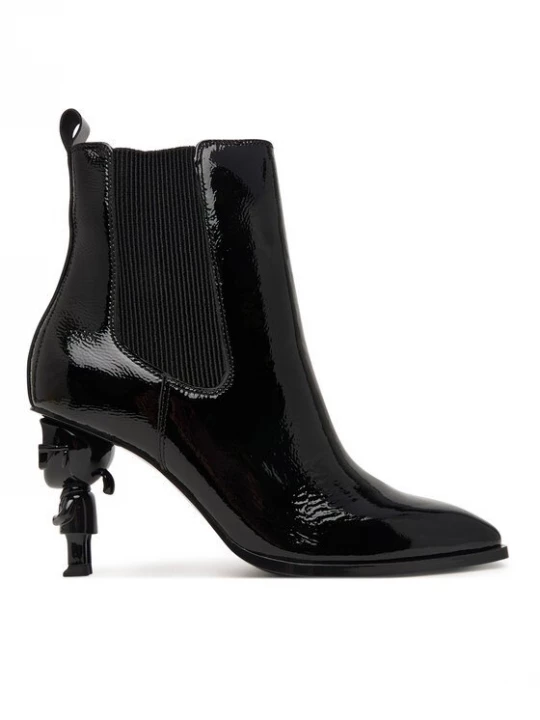 Obrázek produktu KARL LAGERFELD Polokozačky Nft Heel KL39146 Černá