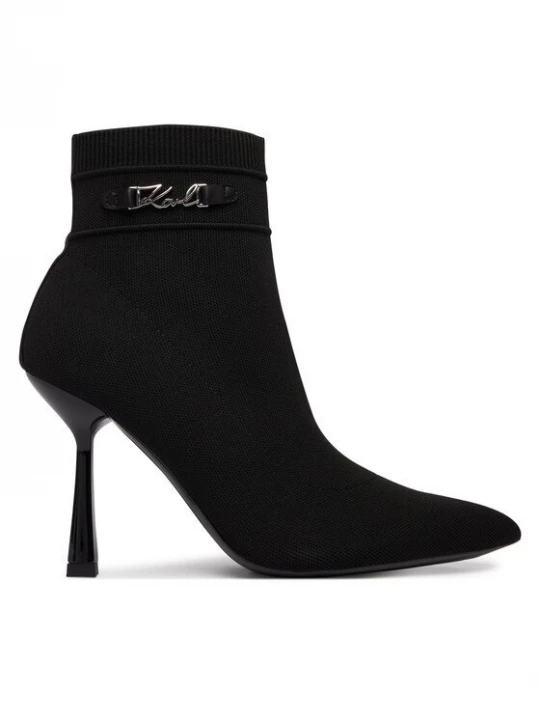 Obrázek produktu KARL LAGERFELD Polokozačky Pandara KL31346A Černá