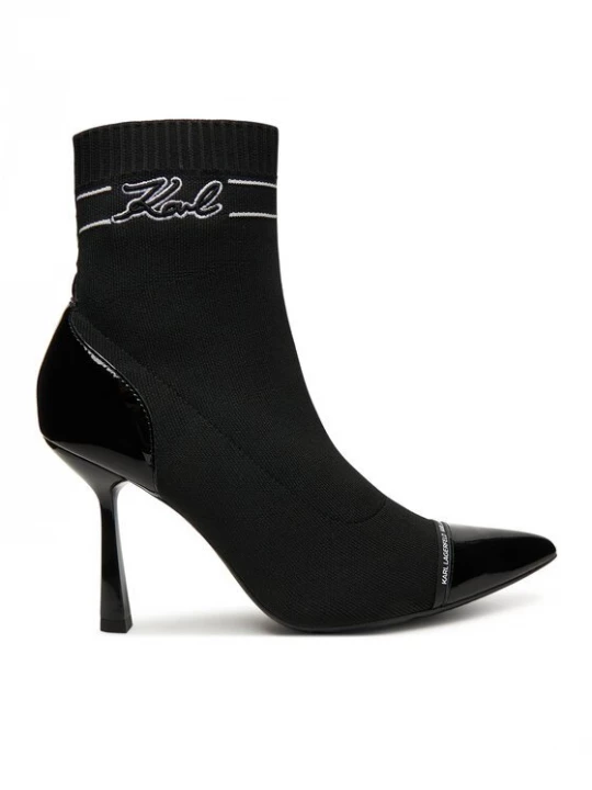 Obrázek produktu KARL LAGERFELD Polokozačky Pandara KL31357 Černá