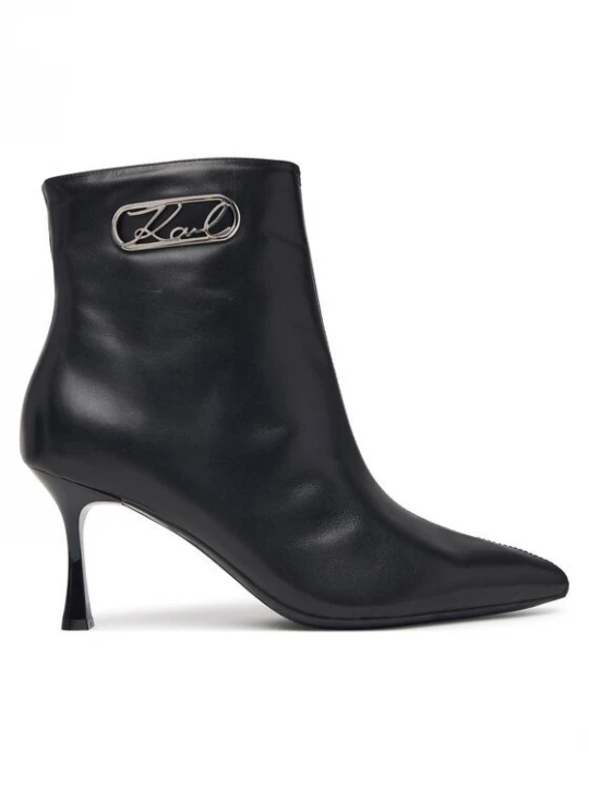 Obrázek produktu KARL LAGERFELD Polokozačky Sienna KL32745 Černá