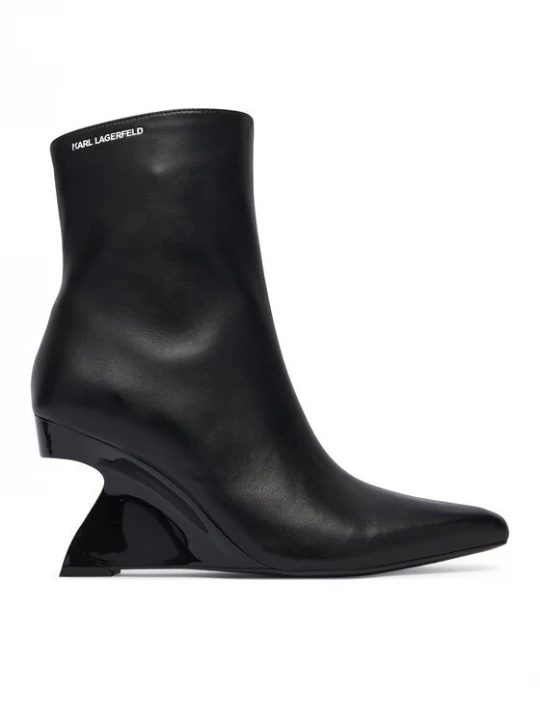 Obrázek produktu KARL LAGERFELD Polokozačky Waverly KL34645 Černá