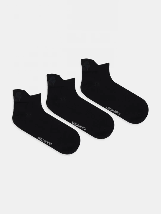 Obrázek produktu Karl Lagerfeld Ponožky 3-pack černá
