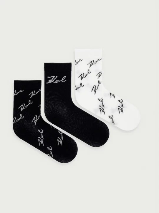 Obrázek produktu Karl Lagerfeld ponožky dámské 3-pack černá
