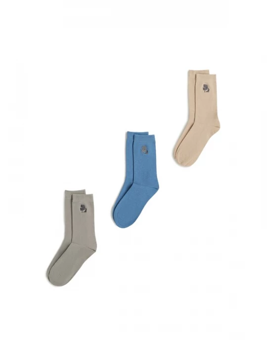 Obrázek produktu Karl Lagerfeld Ponožky ' Kameo-Socken – 3er-Pack ' mix barev