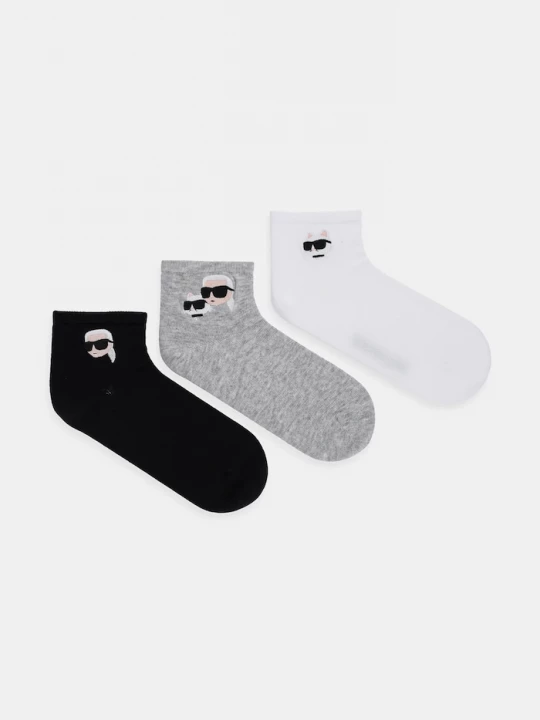 Obrázek produktu Karl Lagerfeld Ponožky Karl Lagerfeld IKON 3-pack