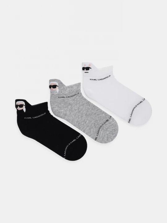 Obrázek produktu Karl Lagerfeld Ponožky Karl Lagerfeld IKON 3-pack