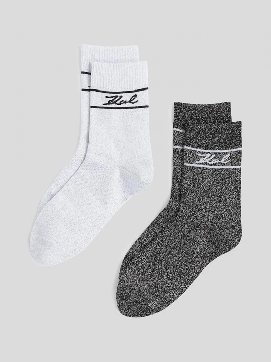 Obrázek produktu Karl Lagerfeld Ponožky K / SIGNATURE 2-pack