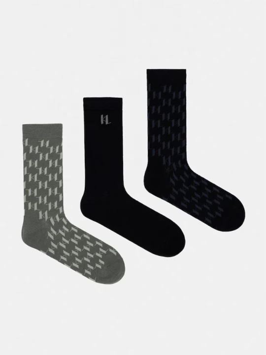 Obrázek produktu Karl Lagerfeld ponožky pánské 3-pack černá