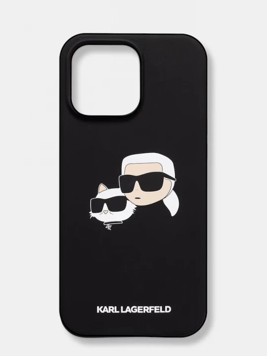 Obrázek produktu Karl Lagerfeld pouzdro na telefon iPhone 16 Pro Max černá