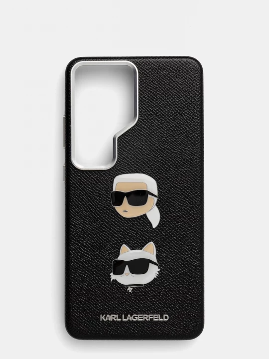 Obrázek produktu Karl Lagerfeld pouzdro na telefon z imitace kůže Samsung Galaxy S26 Ultra černá