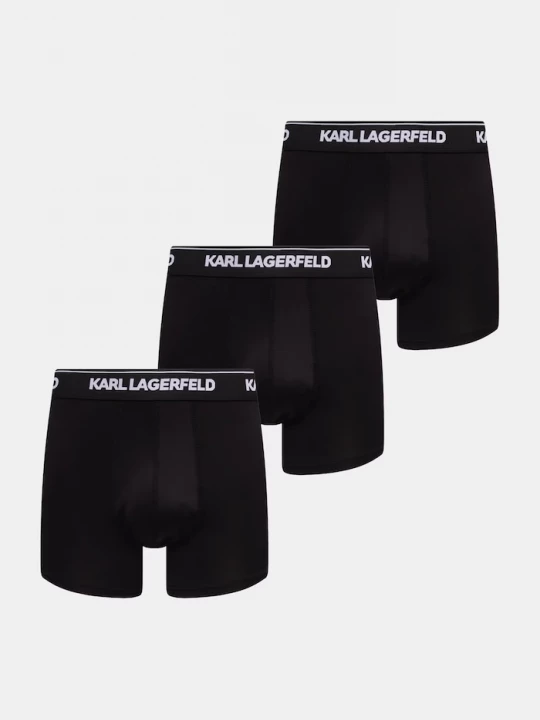 Obrázek produktu Karl Lagerfeld přiléhavé boxerky pánské 3-pack černá
