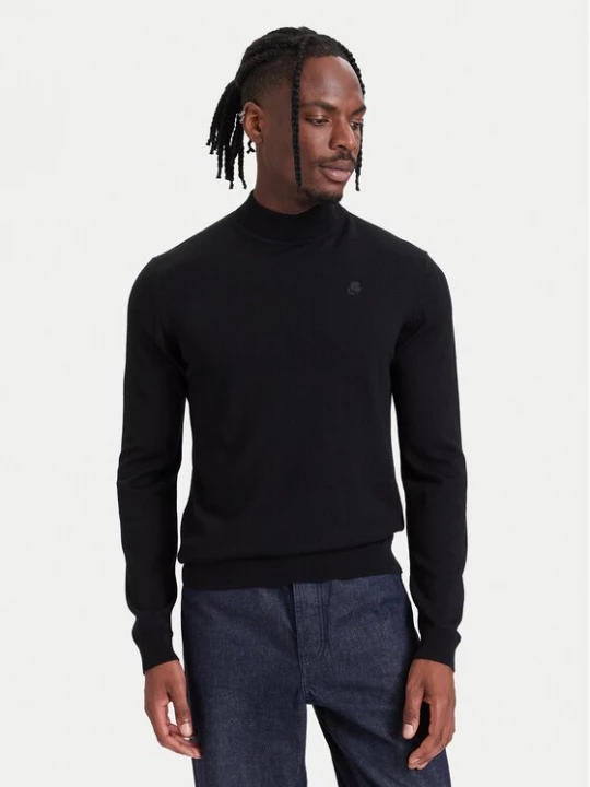 Obrázek produktu KARL LAGERFELD Rolák 655002 564399 Černá Regular Fit