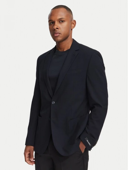 Obrázek produktu KARL LAGERFELD Sako 155280-562034 Tmavomodrá Slim Fit