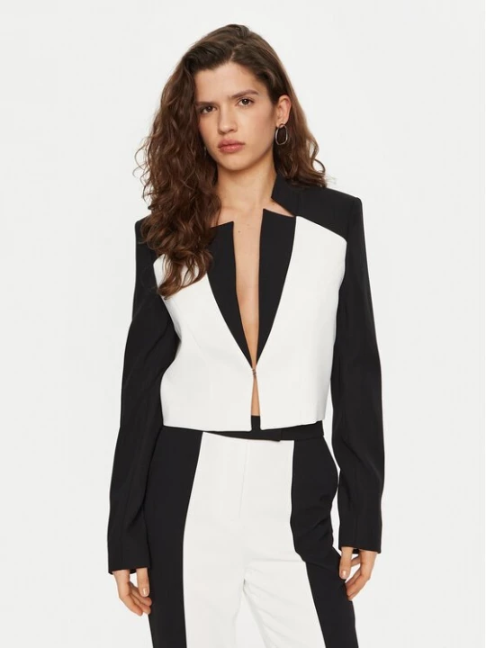 Obrázek produktu KARL LAGERFELD Sako A1W14044 Bílá Relaxed Fit