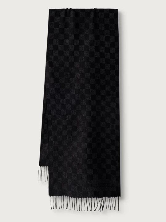Obrázek produktu Karl Lagerfeld šála pánská s vlnou černá