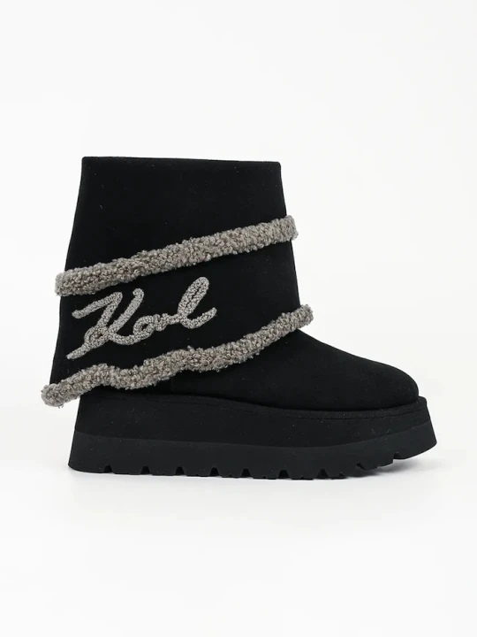 Obrázek produktu Karl Lagerfeld sběhule dámské semišové Skylar černá