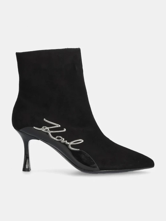 Obrázek produktu Karl Lagerfeld Semišové boty Karl Lagerfeld SIENNA černá