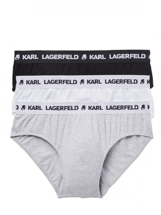 Obrázek produktu Karl Lagerfeld Slipy  šedá / černá / bílá